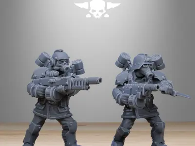GrimGuard Aero Troops 3D print model