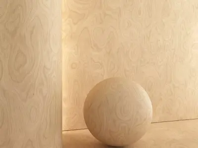 Plywood Natural 4 Textures Set 01 Texture