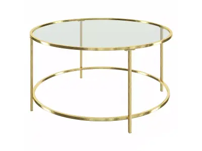 Ewalt 4 Legs Coffee Table 3D model