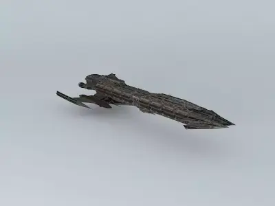 The Balaenoptra Class Tanker-Refinery TR322 3D model