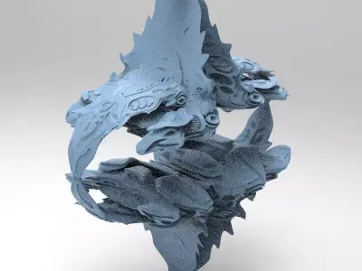 Wraith Hive base 1 3D model