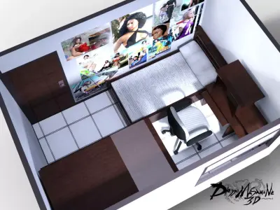 Dieggo s Room 1 3D model