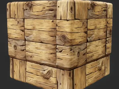 Stylized Wood Seamless Texture  Texture