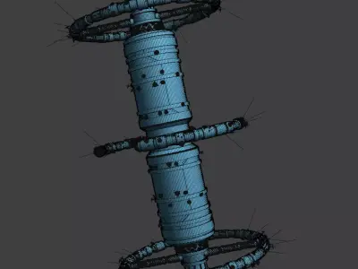 Satellite 5 3D model