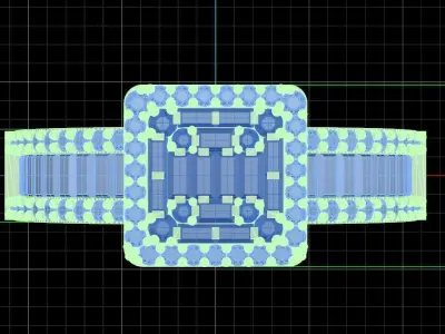 Jewelry ring 379 3D print model