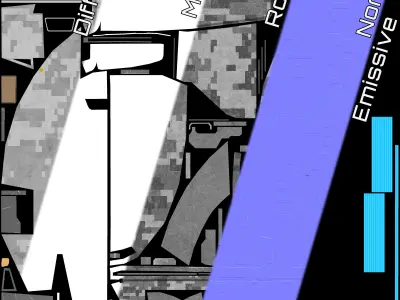 Star Trek Texas-Class Starship Low-poly 3D model