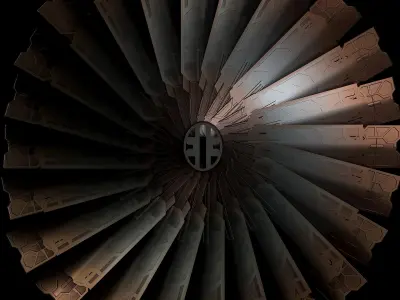 Feral Shield from Prey  3D print model