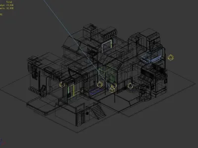 Heterogeneous - Building - Building B Building 02 3D model