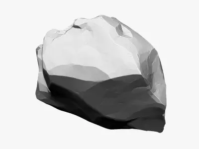 3D Mountain rock Zbrush sculpt 3D model