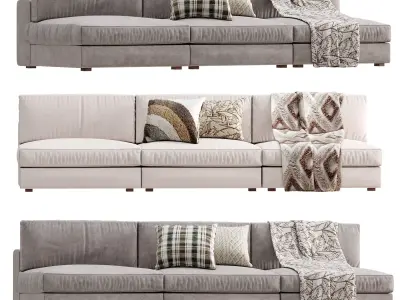Beta  Modular Sofa 3D model