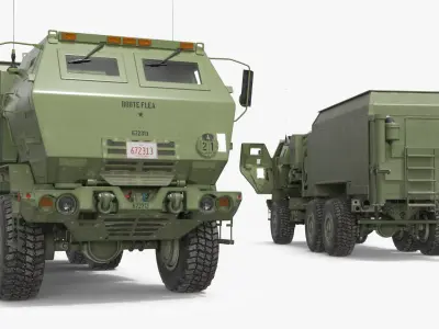  MEADS TOC Air Defense Operations Center Vehicle Simplified 