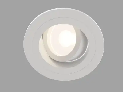 Downlight Akron DL025-2-01W Maytoni Technical Free 3D model