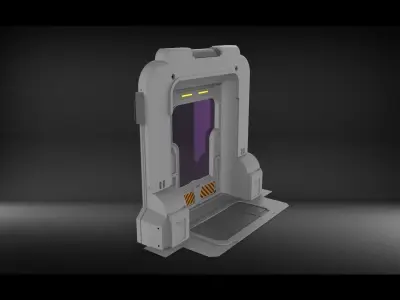 Door 8  3D model