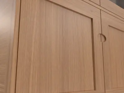 Display Cabinet Ercol Bosco 3D model