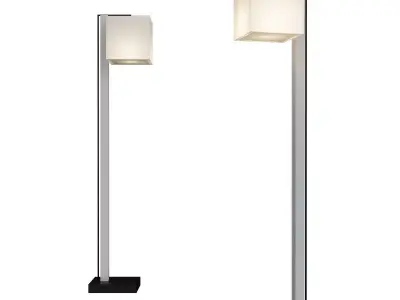 HANGING GLASS SHADE BRASS FINISH TABLE LAMP 3D model