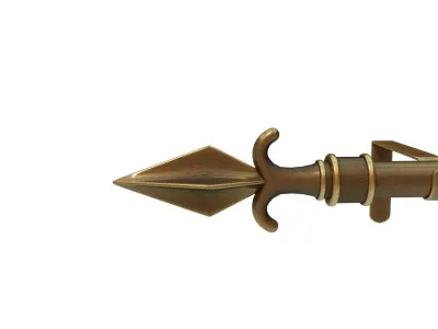 Curtain Rod Collection 3D model