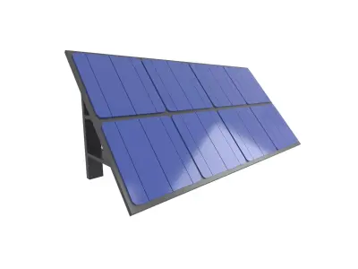 Solar Panel v1 004 Low-poly 3D model