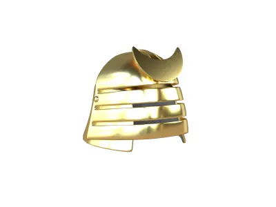 War Helmet V3 003 Low-poly 3D model