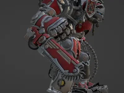 imperial-knight-Robot 3D print model