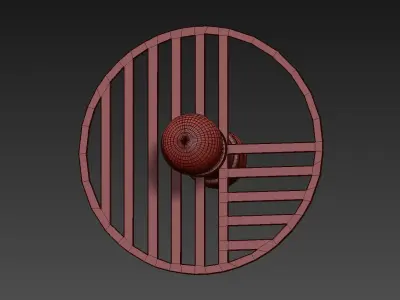 Line Wall Lamp from AROMAS 3D model