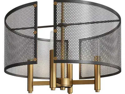 SCOTT S ADDITION CHANDELIER Low-poly 3D model