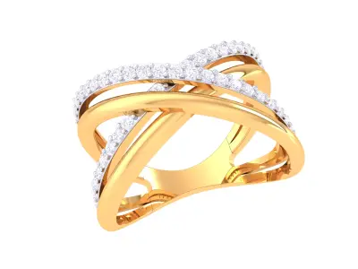  Women Ring MTL 3dm STL OBJ FBX Details 3D print model 47