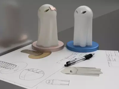 Phantom Lamp  3D print model