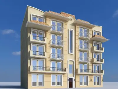 Housing Block 3D model