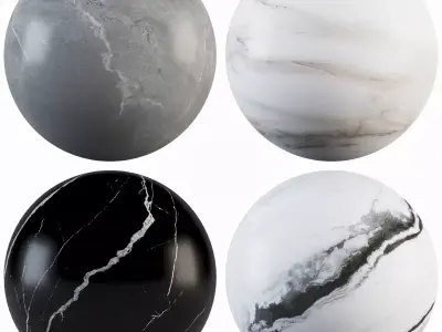 Marble 56 - Ferrara-Panda-Tino Black-GrayMarble Texture