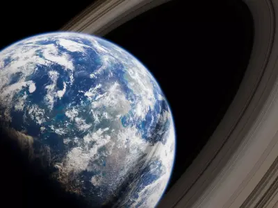 Photorealistic Procedural Planet Blender 4Plus 3D model