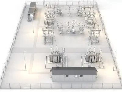  Electrical substation 