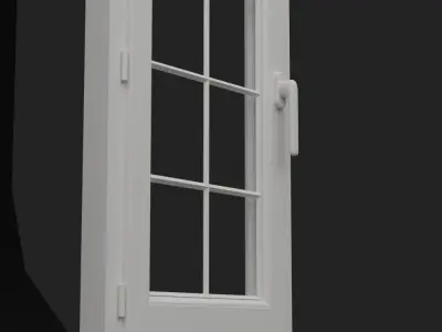 Basic Low-Poly Windows Low-poly 3D model