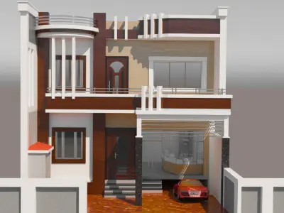 Modern Home 3D model