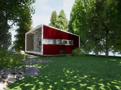 Ralph Erskine Box 3D model