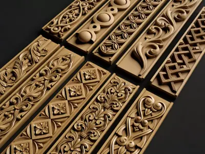 Relief Decoration 3D model