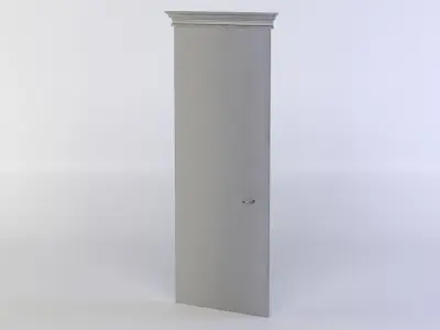 Door metal pole Low-poly 3D model purchase