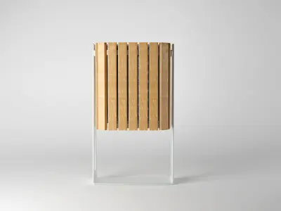 Trash Can 3D model 18