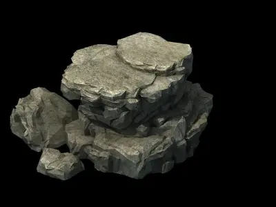 Wild - rock 1103 3D model