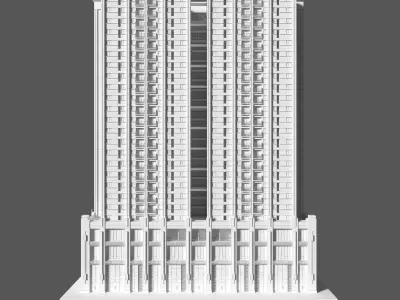 Tower Apartment 1 3D model