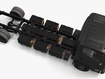  Electric Multifunctional Truck 176 Inch 2025 Bodiless 