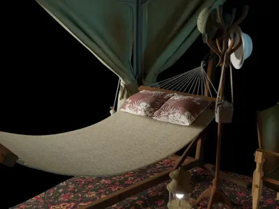 Base camp 3D model
