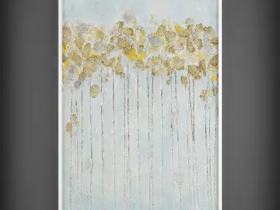 Picture Frames Low-poly 3D model