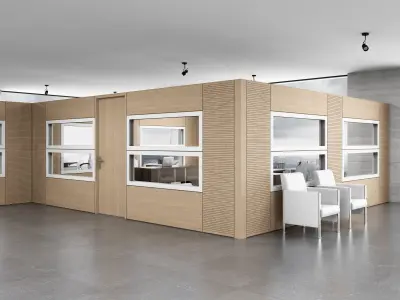 office interior partition pr2-722 3D model
