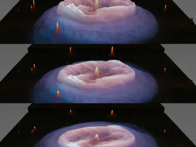 THE INKY ABYSS DEEP SKY OBJECT 3D SOFTWARE ANALYSIS 3D print model