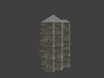 House Model 93 Low-poly 3D model