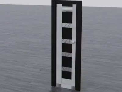 Door furniture 3D model