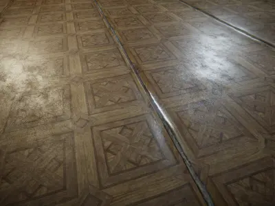 Old Floor Linoleum Texture