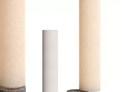 UNBOUND FLOOR LAMP GUBI 3D model