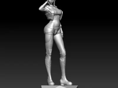 Lucy Cyberpunk 2077 3D print model