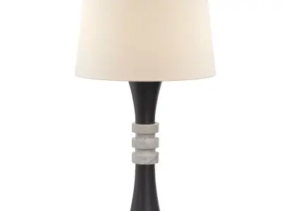 Banded Table Lamp R30086 3D model